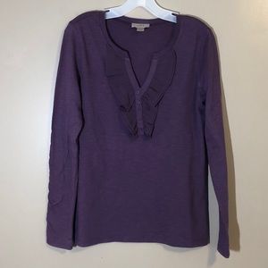 Loft Purple Blouse